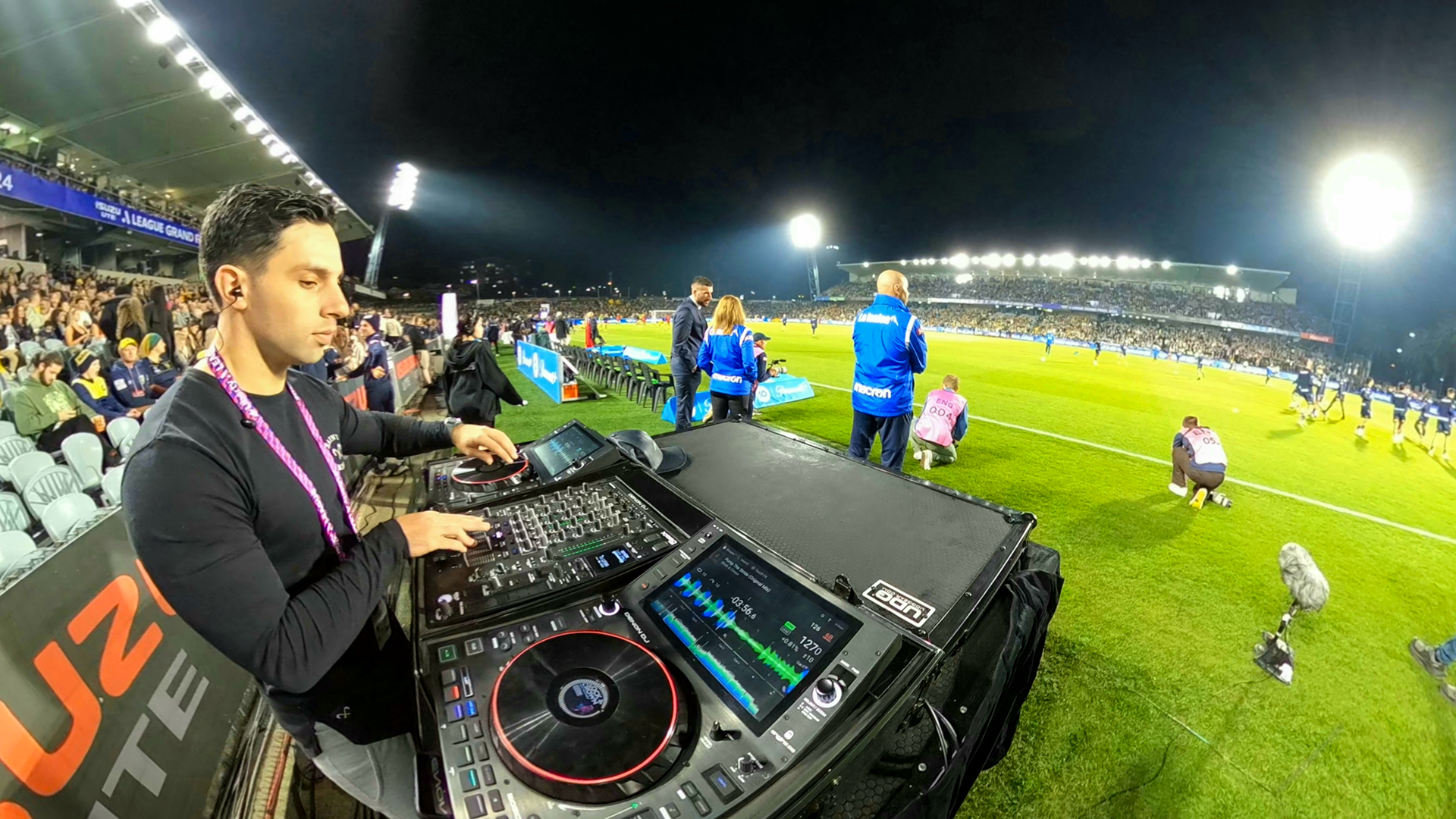 A-League Grand Final DJ Bass Sick